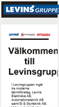 Mobile Screenshot of levinsgruppen.se